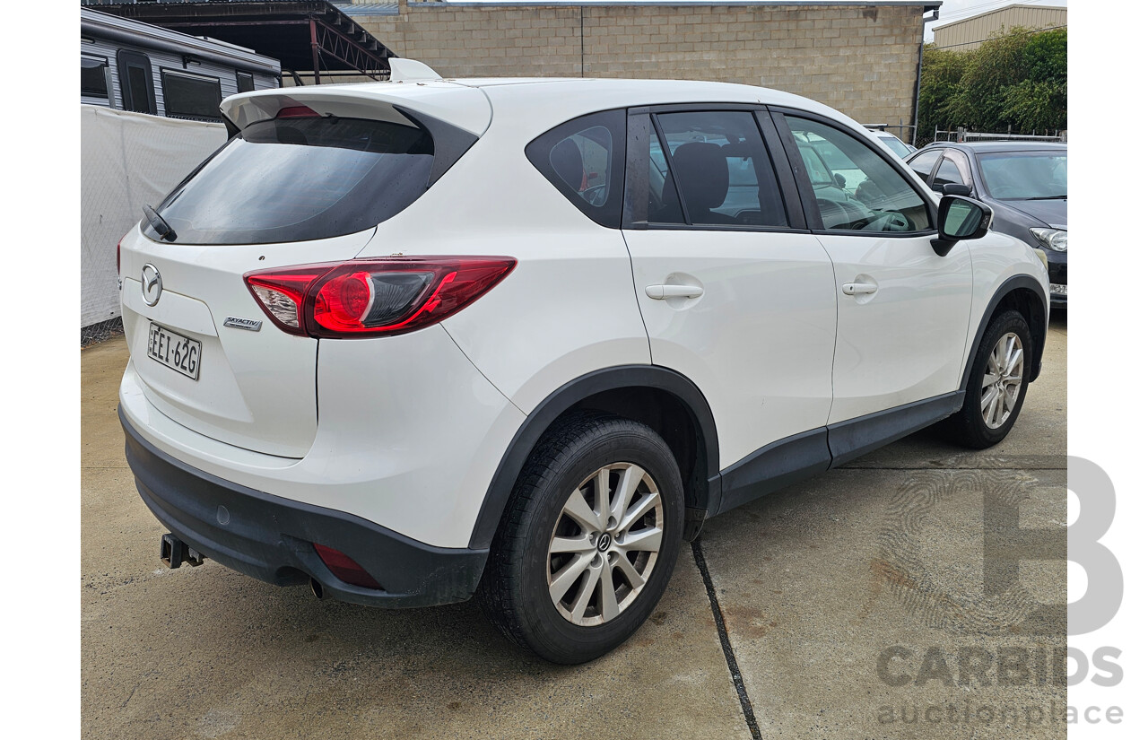 6/2013 Mazda Cx-5 MAXX Sport (4x2) MY13 UPGRADE 4d Wagon White 2.0L