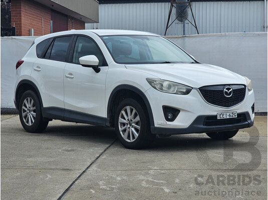 6/2013 Mazda Cx-5 MAXX Sport (4x2) MY13 UPGRADE 4d Wagon White 2.0L