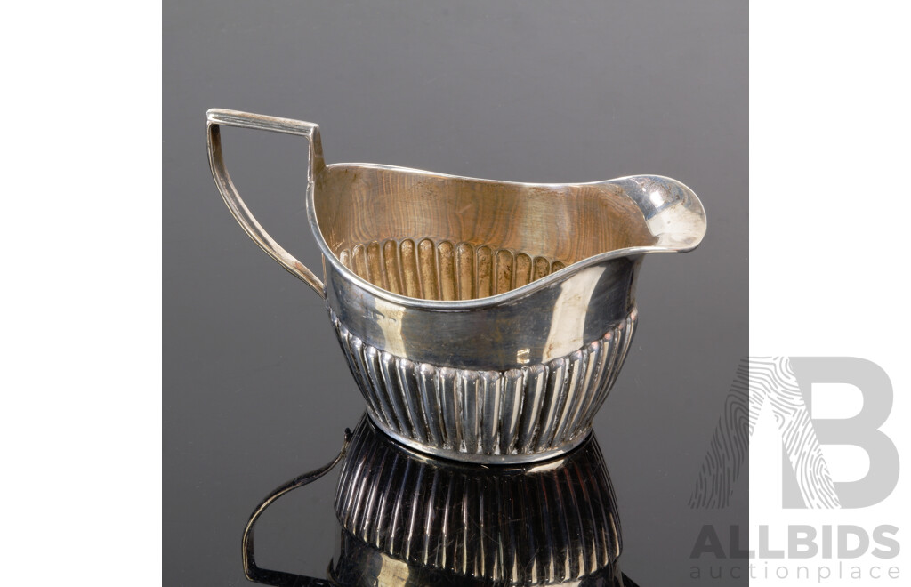 Vintage English Sterling Silver Creamer