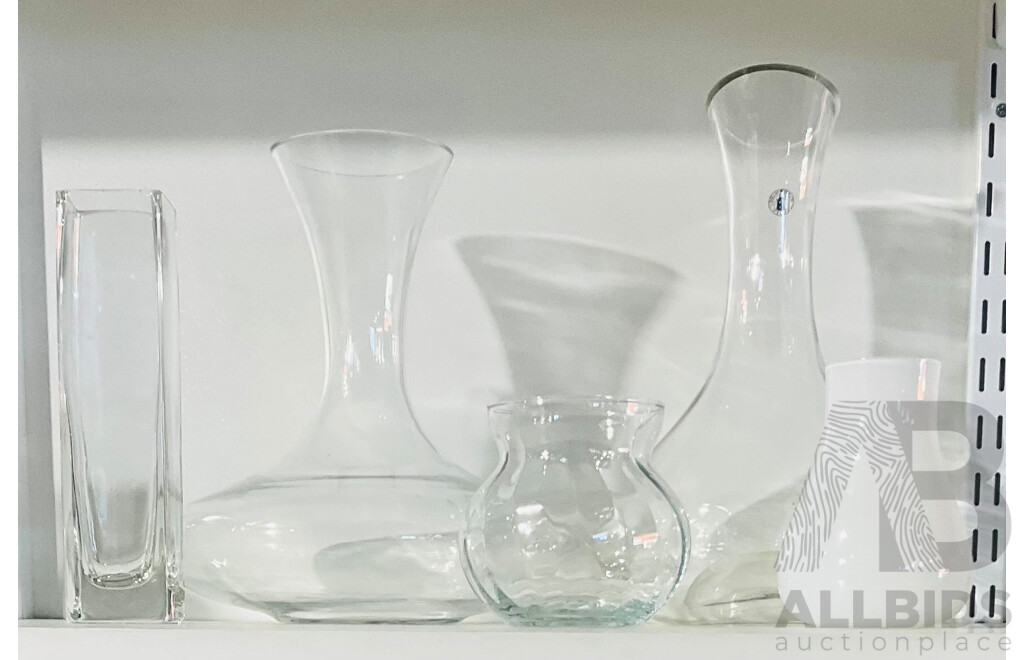 Collection of Mid Century Glassware