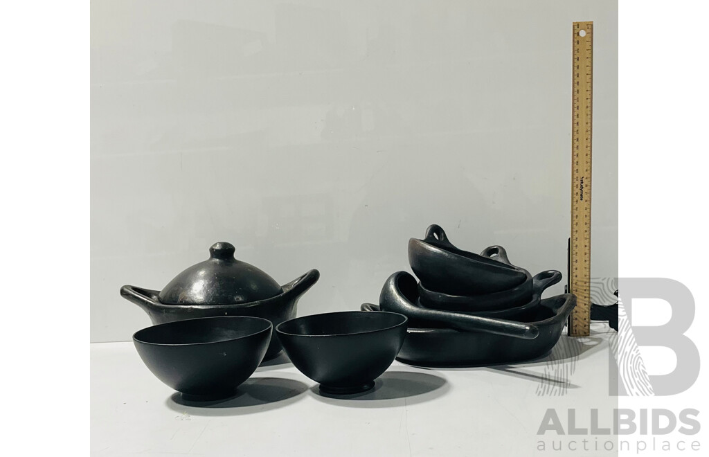 Collection of La Chamba Clay Pot Slow Food Cookware