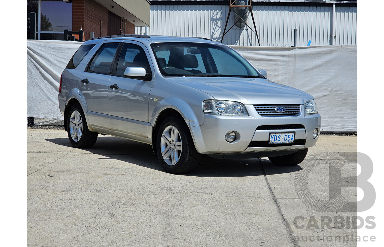 3/2005 Ford Territory GHIA (4x4) SX 4d Wagon Silver 4.0L