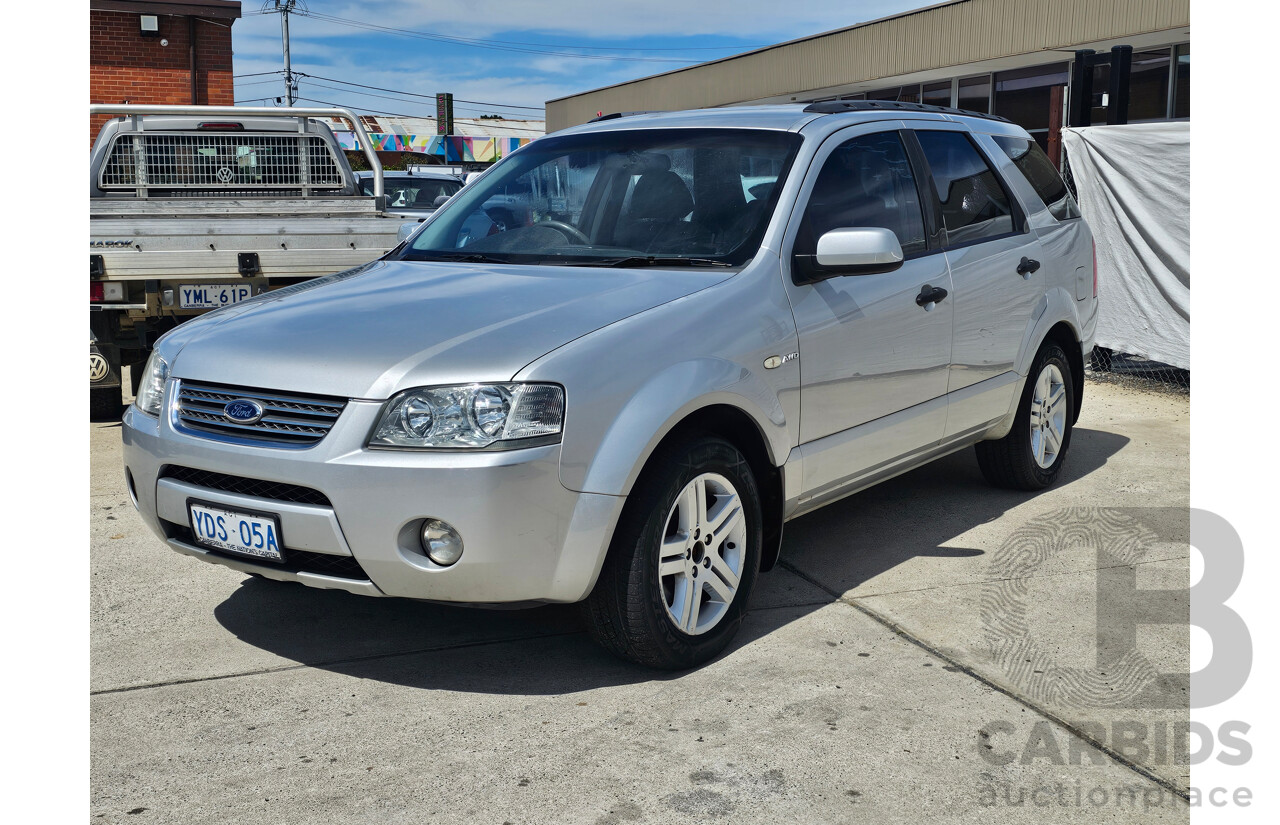 3/2005 Ford Territory GHIA (4x4) SX 4d Wagon Silver 4.0L