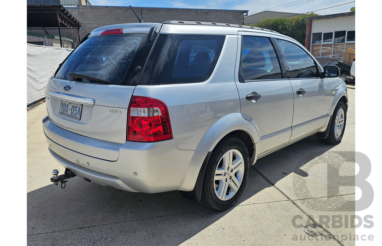 3/2005 Ford Territory GHIA (4x4) SX 4d Wagon Silver 4.0L