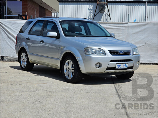 3/2005 Ford Territory GHIA (4x4) SX 4d Wagon Silver 4.0L