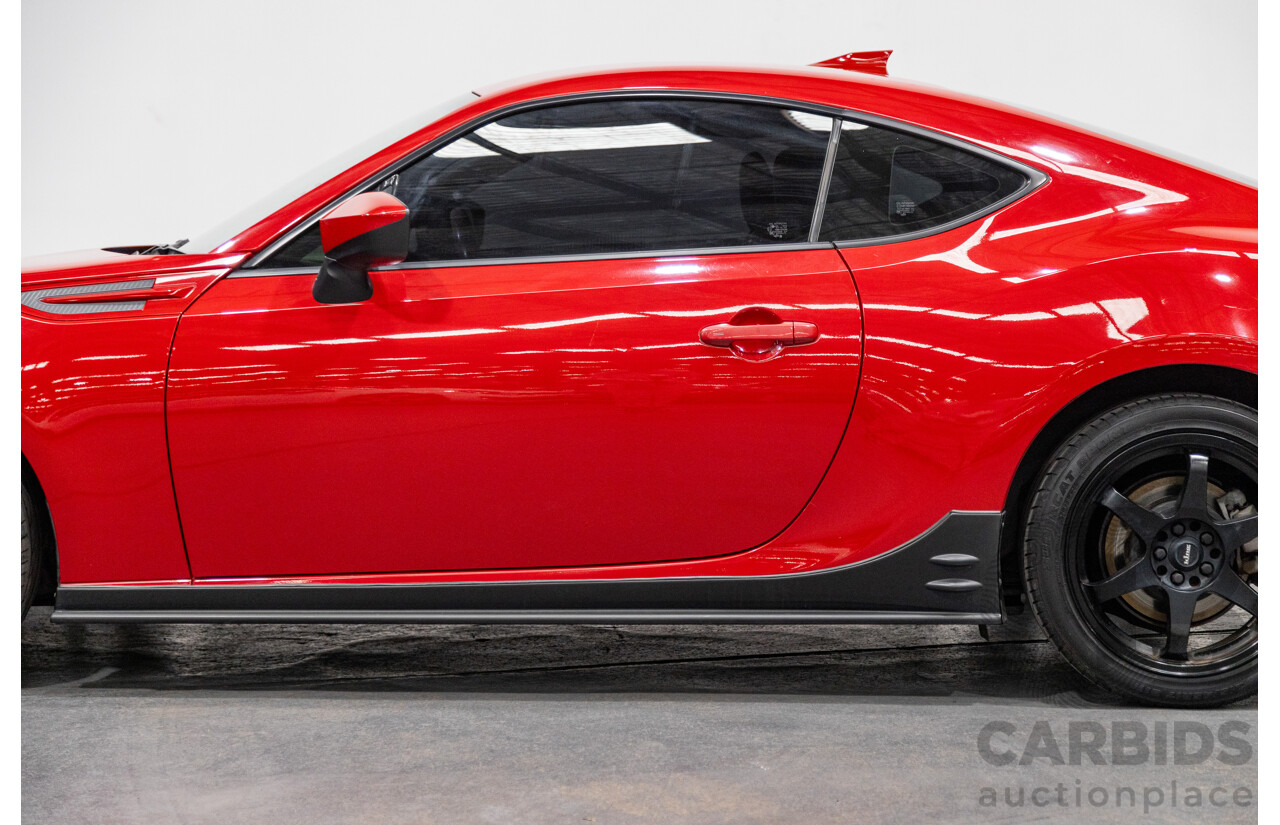 8/2013 Toyota 86 GTS ZN6 MY13 2d Coupe Mount Fuji Red 2.0L