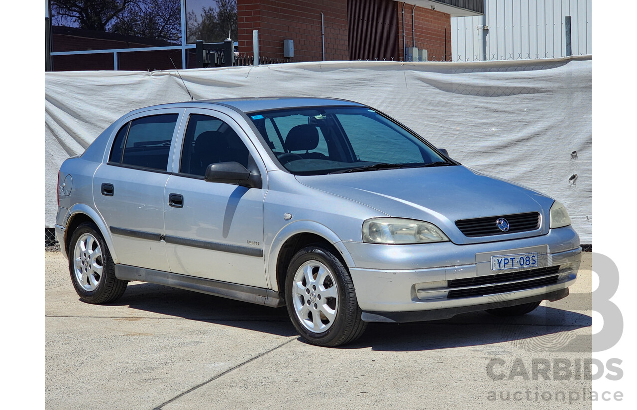 10/2005 Holden Astra Classic Equipe TS MY05 5d Hatchback Silver Or Chrome 1.8L