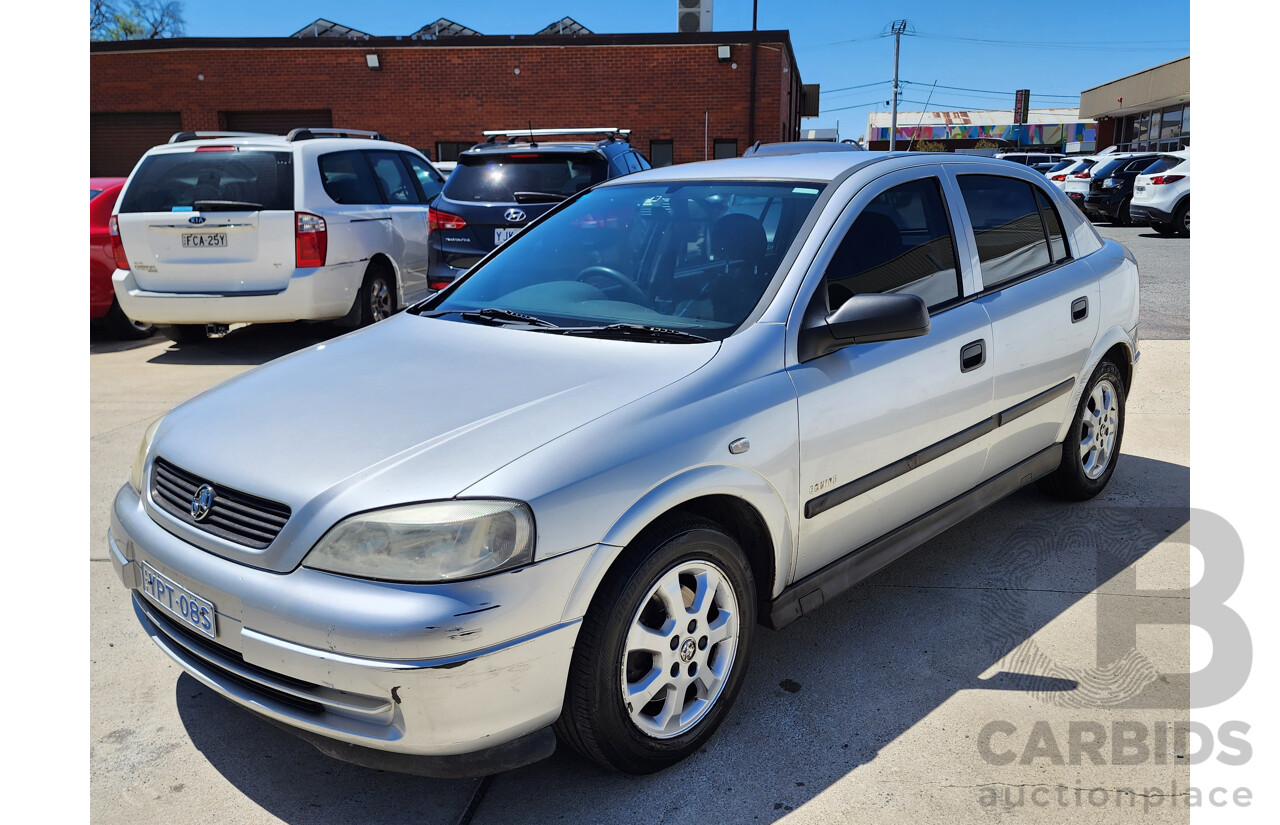 10/2005 Holden Astra Classic Equipe TS MY05 5d Hatchback Silver Or Chrome 1.8L