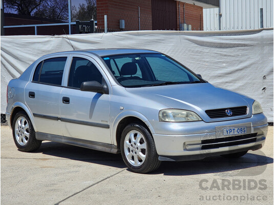 10/2005 Holden Astra Classic Equipe TS MY05 5d Hatchback Silver Or Chrome 1.8L