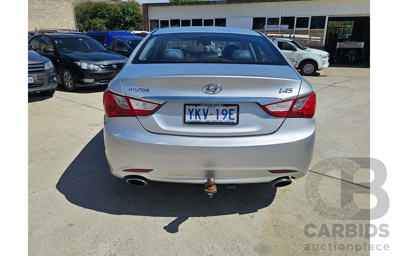 3/2012 Hyundai i45 Active YF MY11 4d Sedan Silver 2.4L