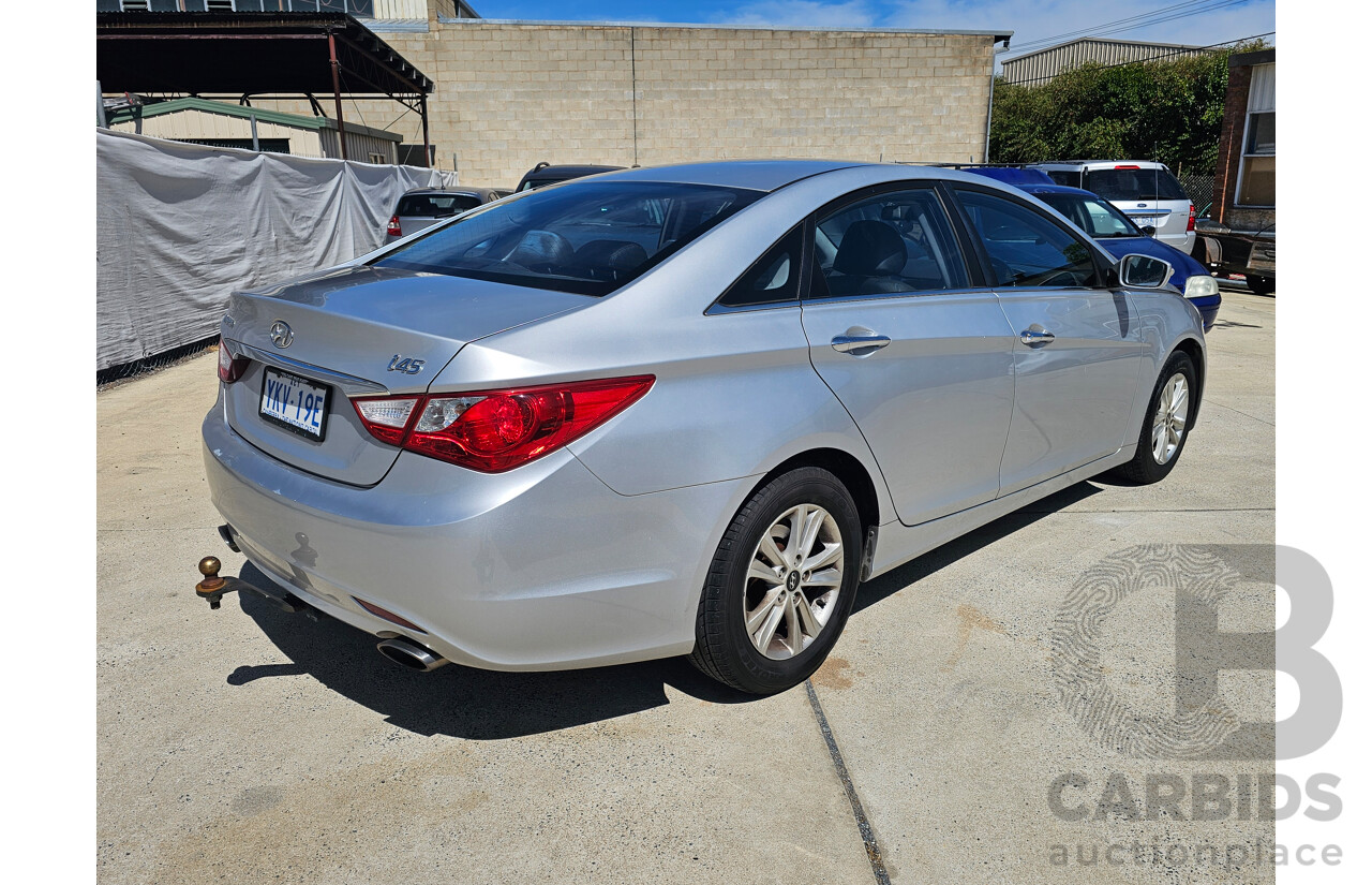 3/2012 Hyundai i45 Active YF MY11 4d Sedan Silver 2.4L