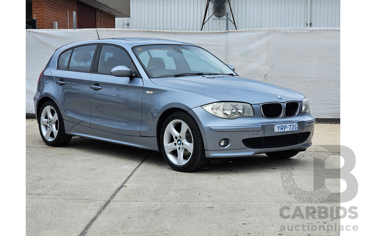 8/2006 Bmw 120d E87 5d Hatchback Grey 2.0L