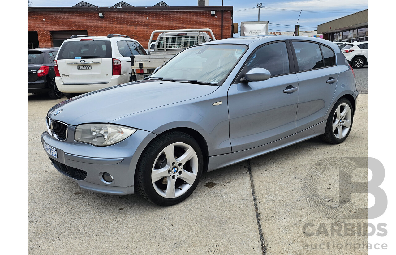 8/2006 Bmw 120d E87 5d Hatchback Grey 2.0L