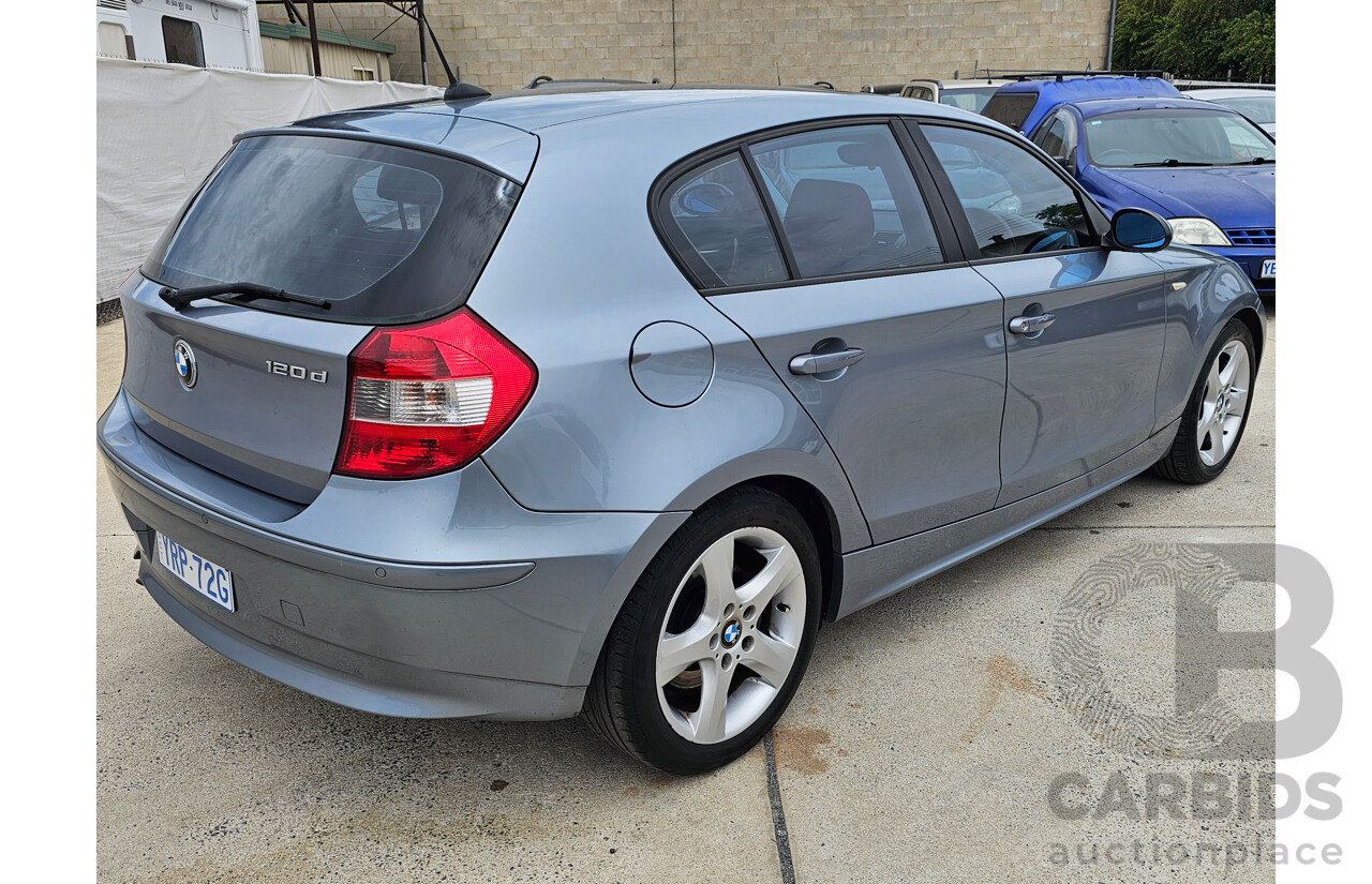 8/2006 Bmw 120d E87 5d Hatchback Grey 2.0L