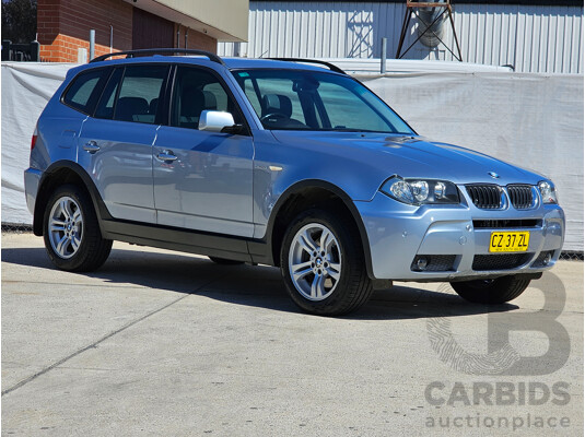 7/2006 BMW X3 3.0D E83 4d Wagon Blue 3.0L