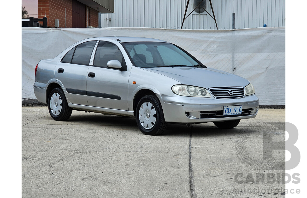 3/2004 Nissan Pulsar ST N16 MY04 4d Sedan Silver 1.8L