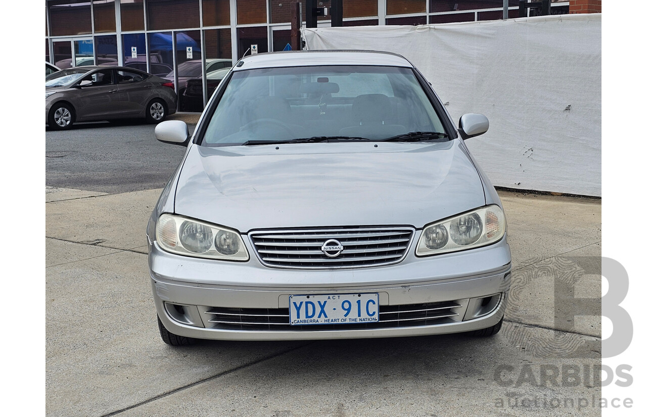 3/2004 Nissan Pulsar ST N16 MY04 4d Sedan Silver 1.8L