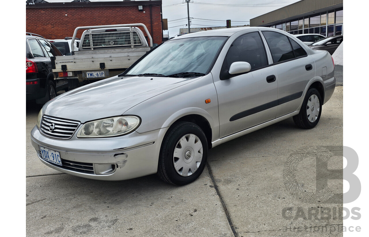 3/2004 Nissan Pulsar ST N16 MY04 4d Sedan Silver 1.8L