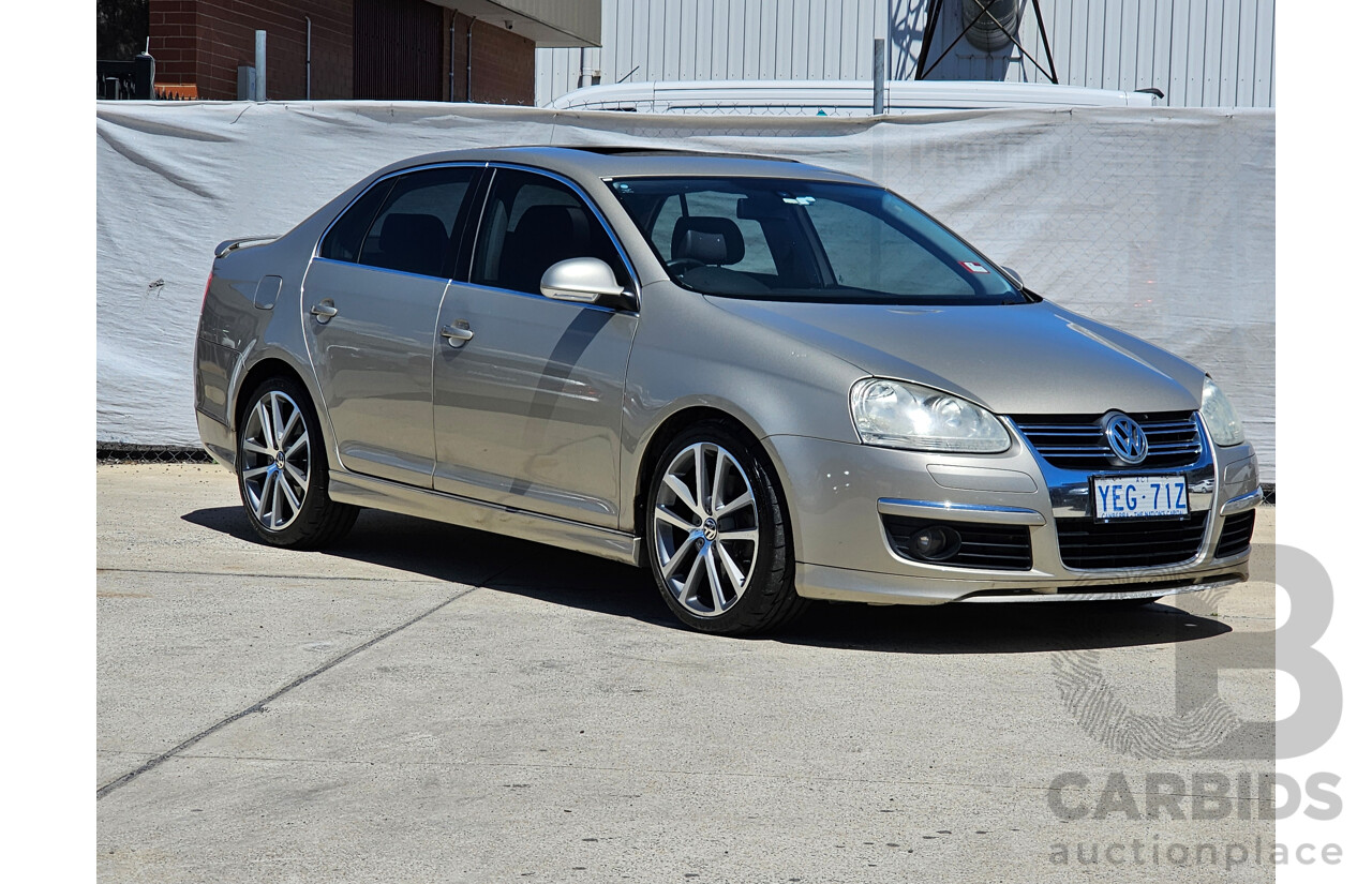 4/2006 Volkswagen Jetta 2.0 Turbo FSI 1KM 4d Sedan Gold 2.0L