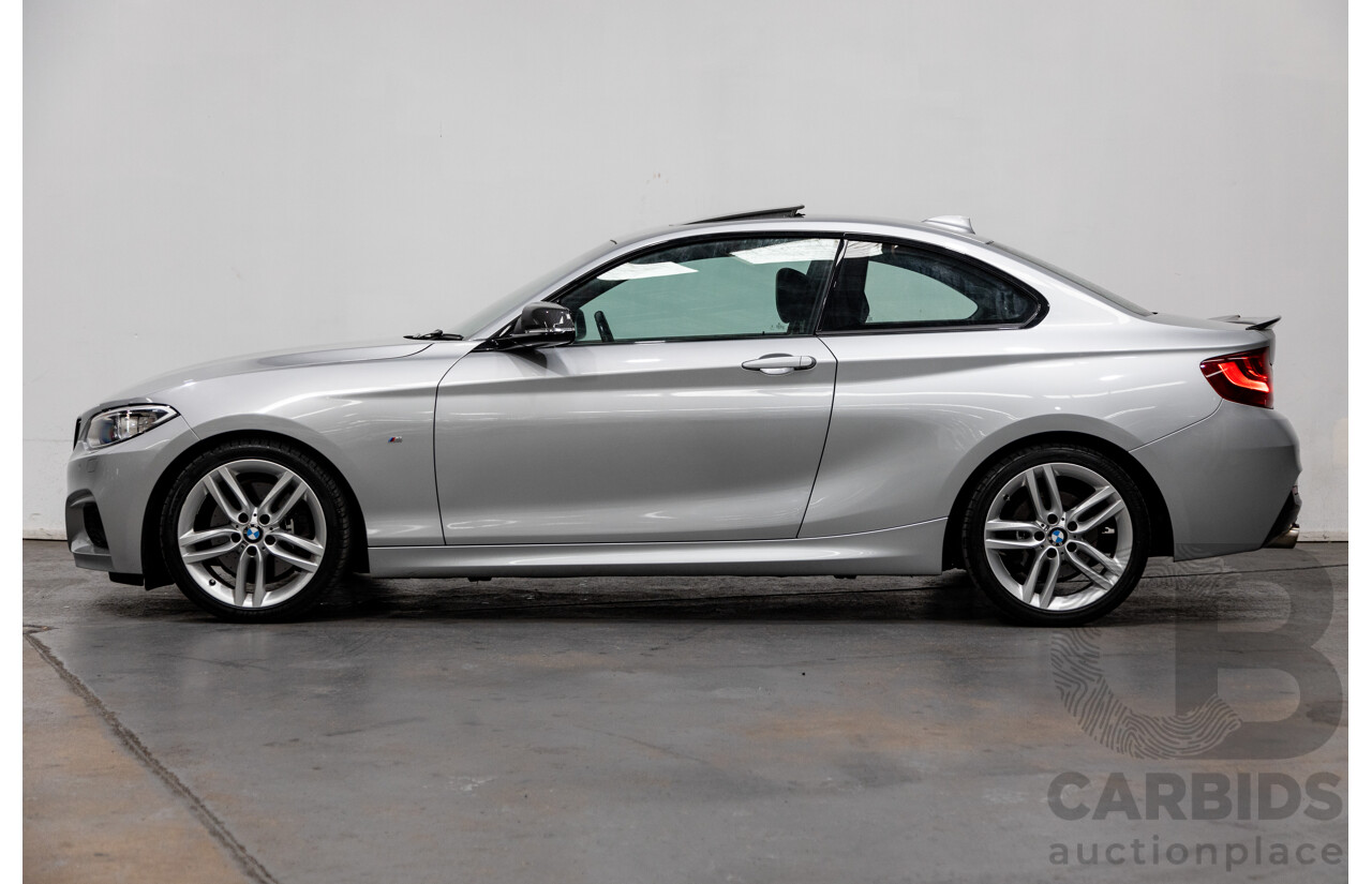 5/2016 BMW 228i M-Sport F22 MY16 2d Coupe Glacier Silver Metallic Turbo 2.0L