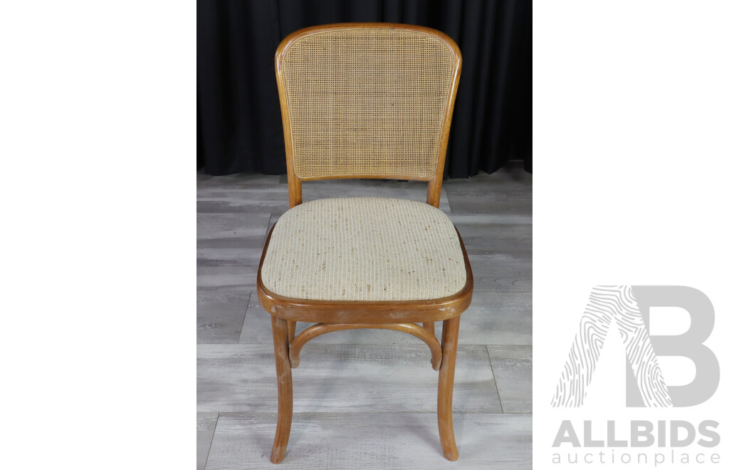 Set of Five Bentwood Dining Chairs