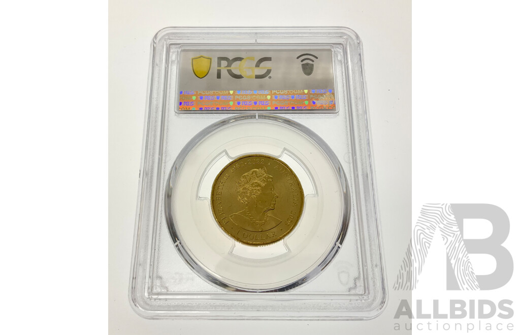 Australian 2023 One Dollar Coin Coin, Big Lobster, Aussie Big Things PCGS MS64