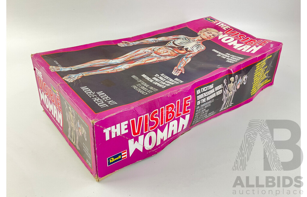 Vintage Revell 'The Visible Woman' Model with Original Box