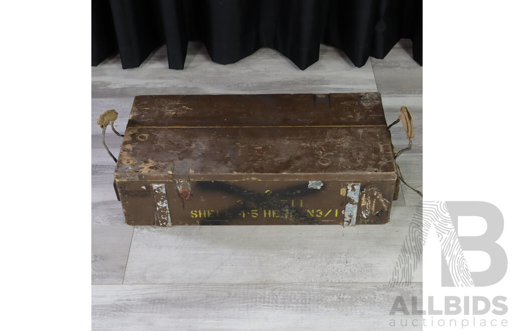 Pair of Vintage Timber Ammo Boxes