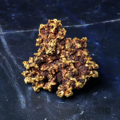 Gold Reef Nugget, XRF 20+CT, 109 Grams - Comes with Certificate of Verification