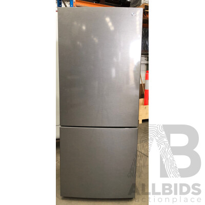 LG 420 Litre Bottom Mount Dark Graphite Fridge/Freezer