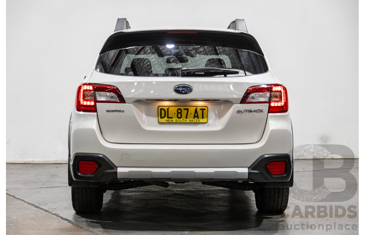 4/2015 Subaru Outback 2.5i Premium (AWD) MY15 4d Wagon Pearl White 2.5L