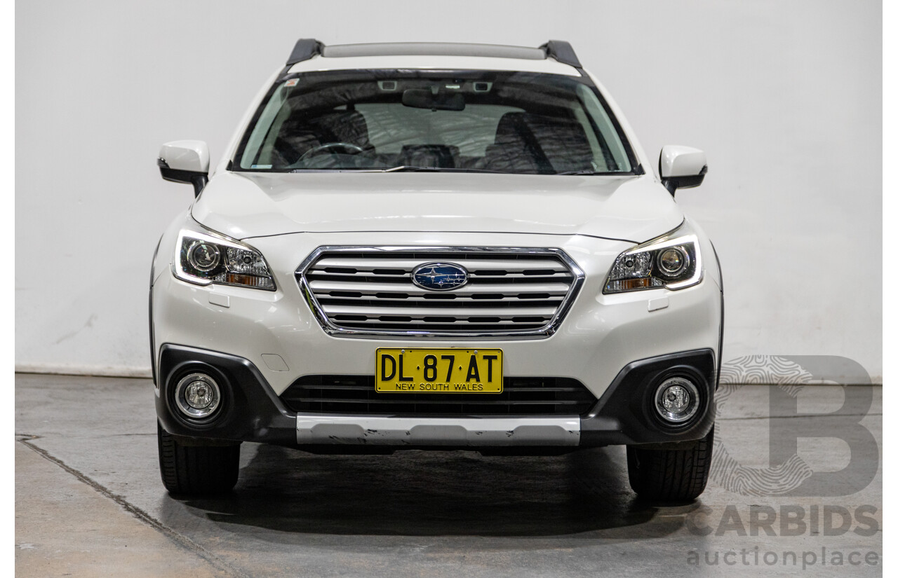 4/2015 Subaru Outback 2.5i Premium (AWD) MY15 4d Wagon Pearl White 2.5L