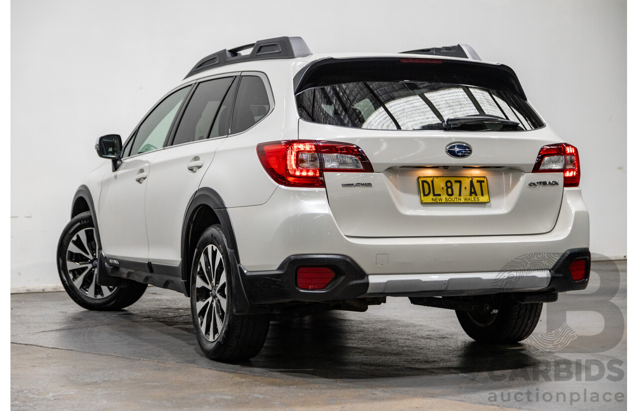 4/2015 Subaru Outback 2.5i Premium (AWD) MY15 4d Wagon Pearl White 2.5L