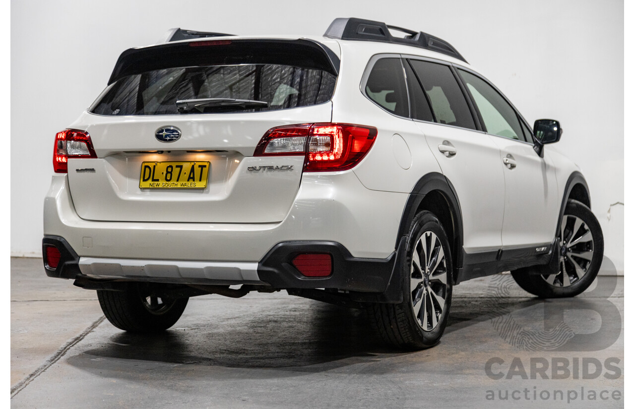 4/2015 Subaru Outback 2.5i Premium (AWD) MY15 4d Wagon Pearl White 2.5L