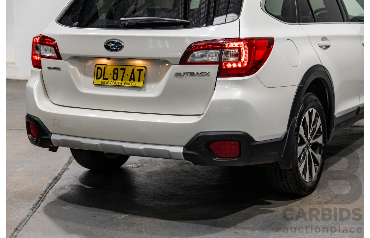 4/2015 Subaru Outback 2.5i Premium (AWD) MY15 4d Wagon Pearl White 2.5L