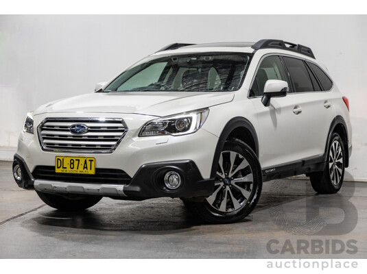 4/2015 Subaru Outback 2.5i Premium (AWD) MY15 4d Wagon Pearl White 2.5L