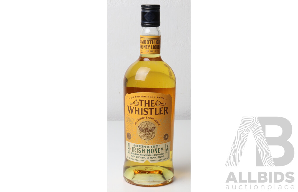 The Whistler Irish Whiskey and Honey Liqueur by Boann Distillery