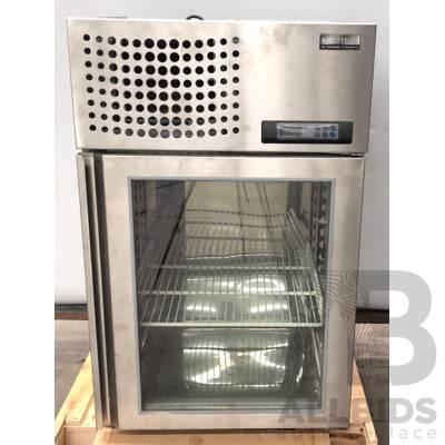 Koldtech Single Door Under Bench Glass Door Fridge