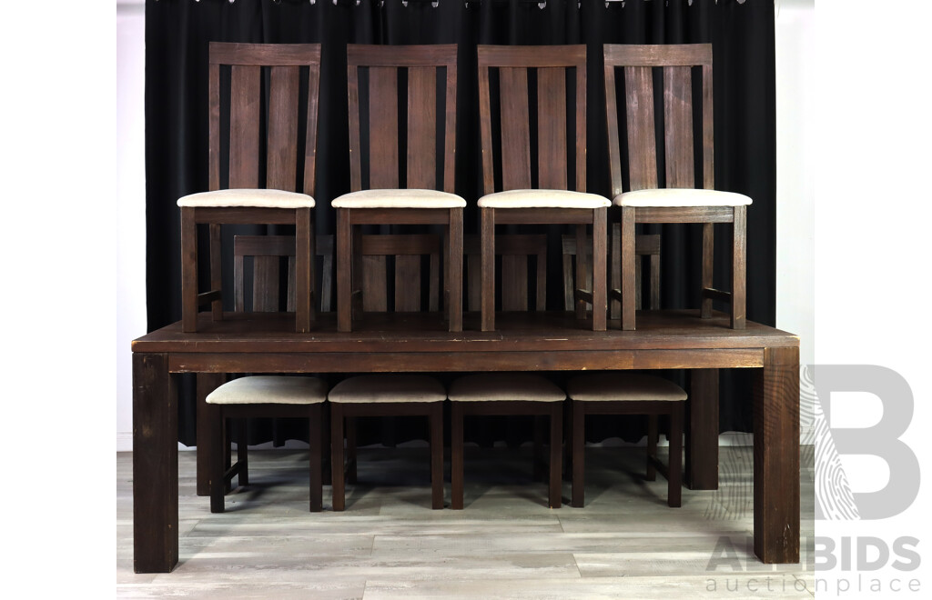 Timber Nine Piece Dining Suite