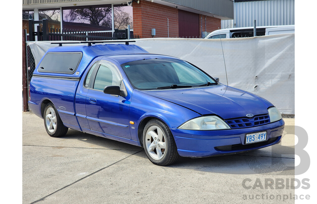 5/2001 Ford Falcon XLS AUII Utility Blue 4.0L