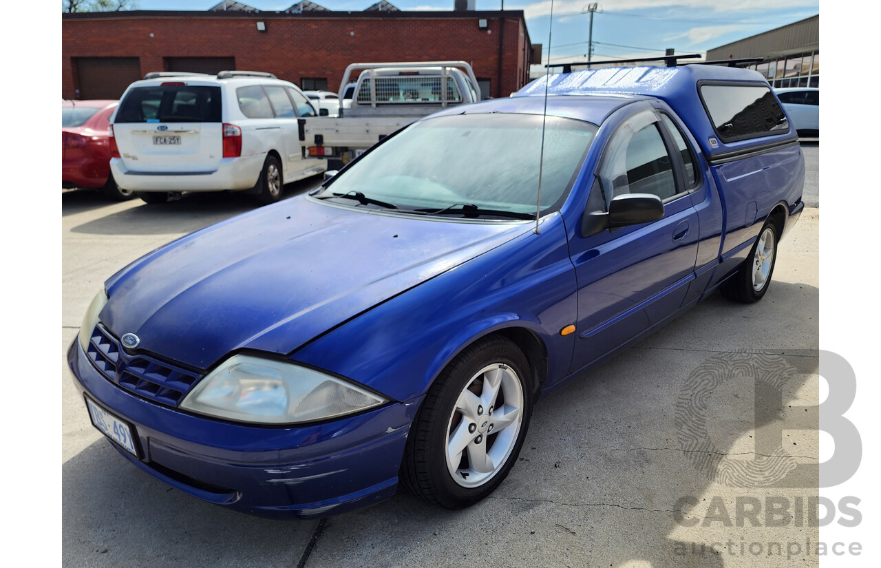 5/2001 Ford Falcon XLS AUII Utility Blue 4.0L