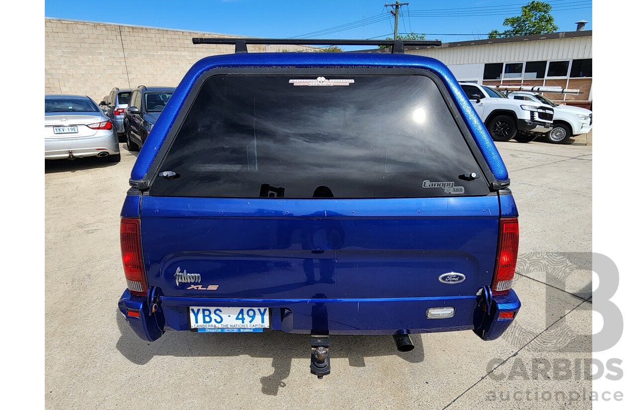 5/2001 Ford Falcon XLS AUII Utility Blue 4.0L