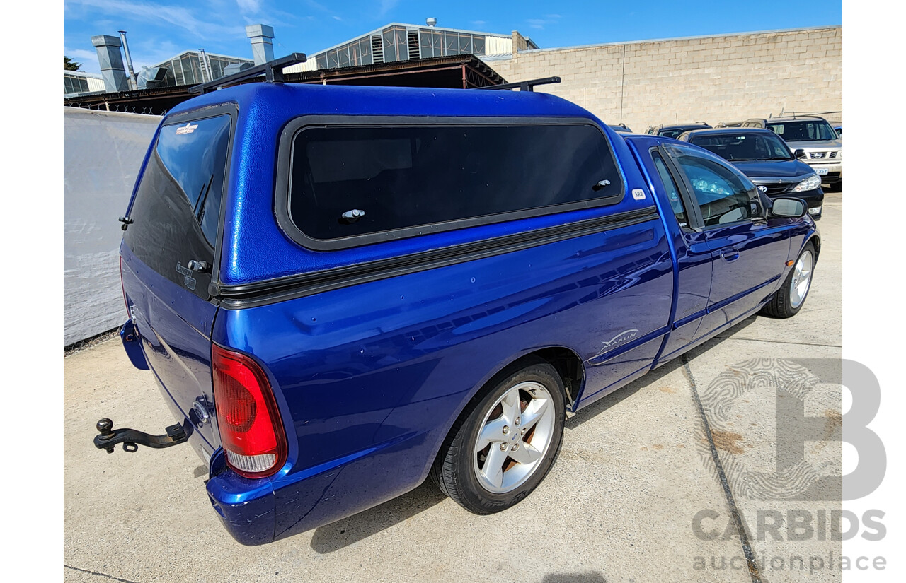 5/2001 Ford Falcon XLS AUII Utility Blue 4.0L