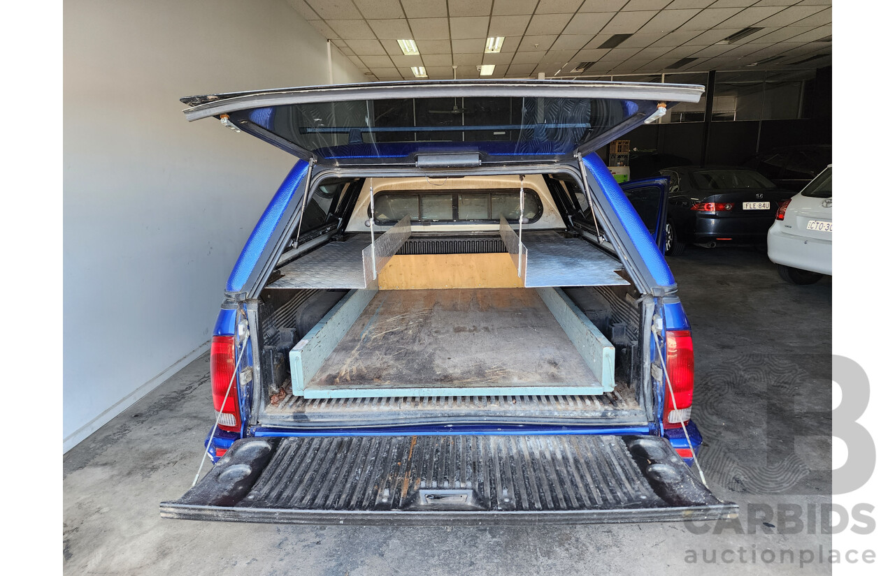 5/2001 Ford Falcon XLS AUII Utility Blue 4.0L