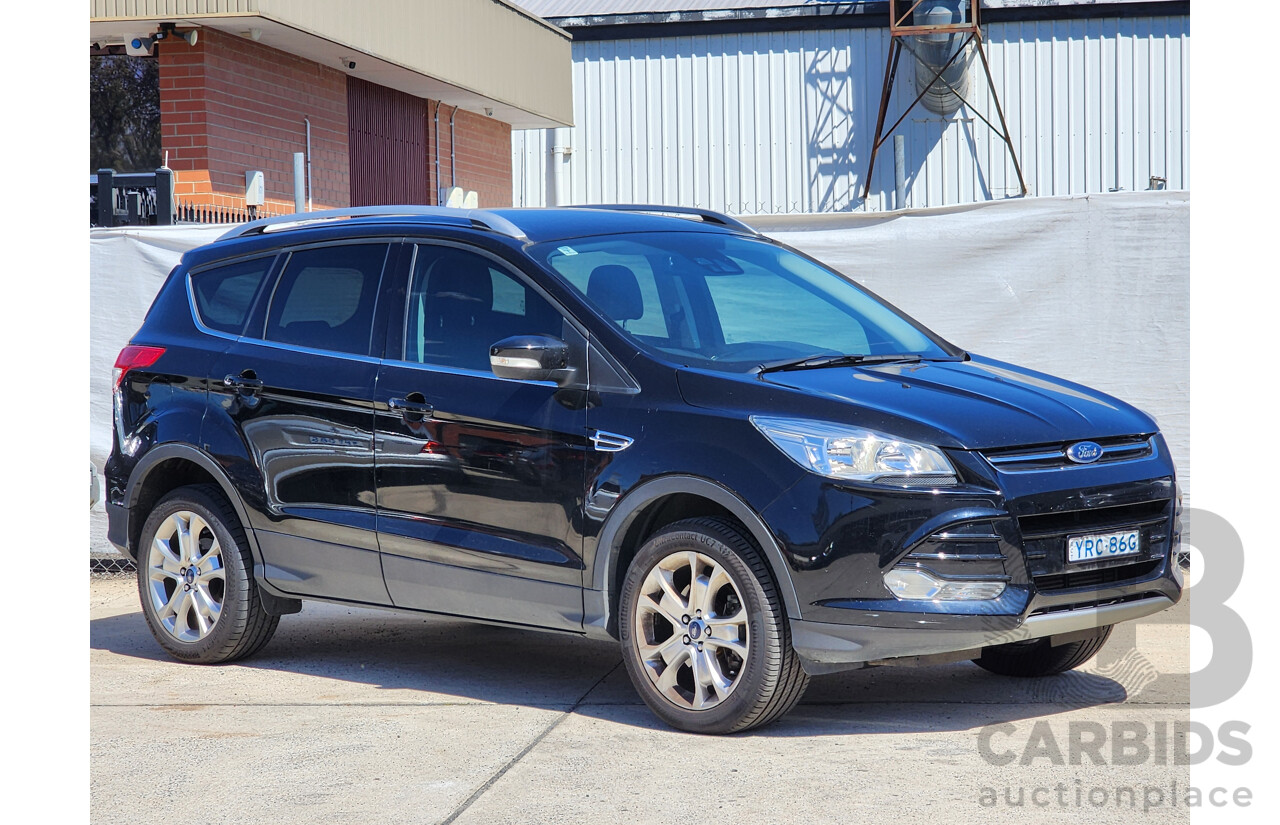 8/2016 Ford Kuga Trend (awd) TF MK 2 4d Wagon Black 2.0L