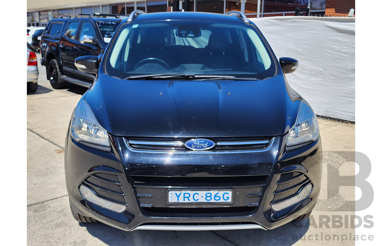 8/2016 Ford Kuga Trend (awd) TF MK 2 4d Wagon Black 2.0L