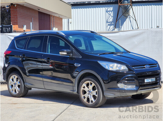 8/2016 Ford Kuga Trend (awd) TF MK 2 4d Wagon Black 2.0L