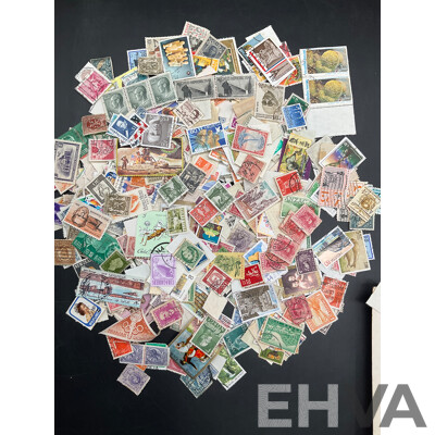 Collection of Australian and International Circulated Stamps