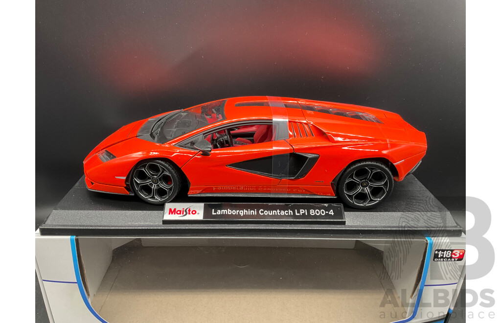 Lamborghini Countach LPI 800-4 - 1/18 Scale