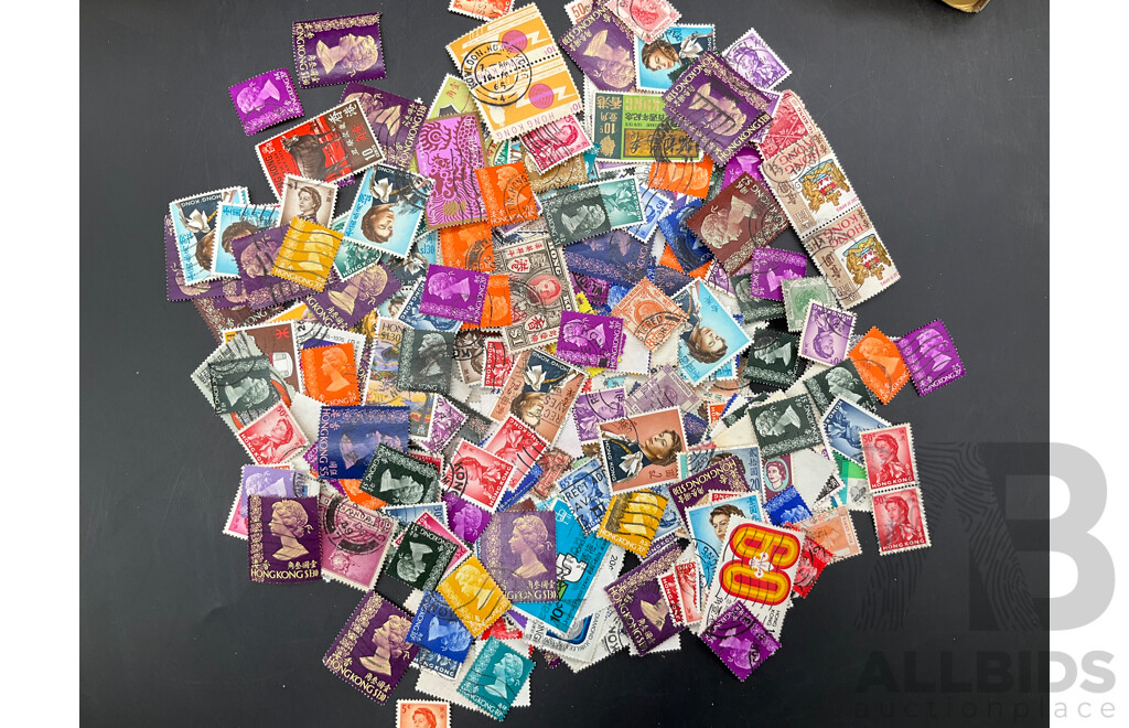 Collection of Australian and International Circulated Stamps